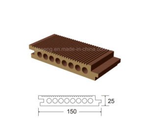 El panel decorativo compuesto pl&aacute;stico de madera del revestimiento de la pared/de la pared de Outerior WPC