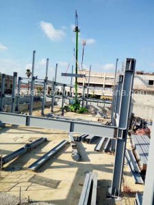Godown prefabricado de la estructura de acero/taller de la estructura de acero