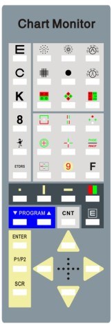 Testeur visuel LCD pour équipement ophtalmique Cm-1900p