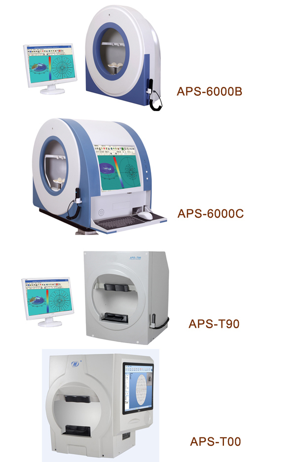 Analyseur de champ visuel d'équipement ophtalmique de qualité supérieure Aps-6000b Chine à vendre