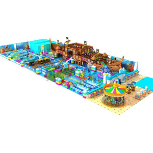 Ocean Themed Kids Soft Amusement Park Indoor Playground