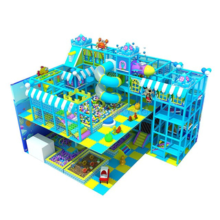 Customized Double Floor Ocean Theme Kids Indoor Soft Play Area