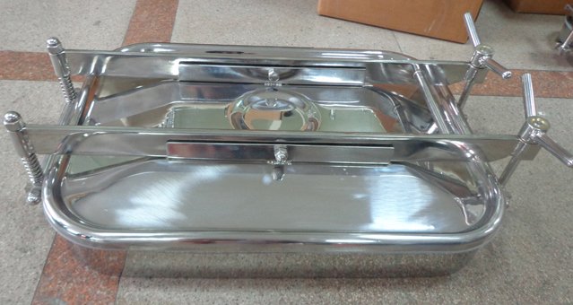 Модель Yaa из нержавеющей стали Ss304 санитарных наружных круглых люков под давлением