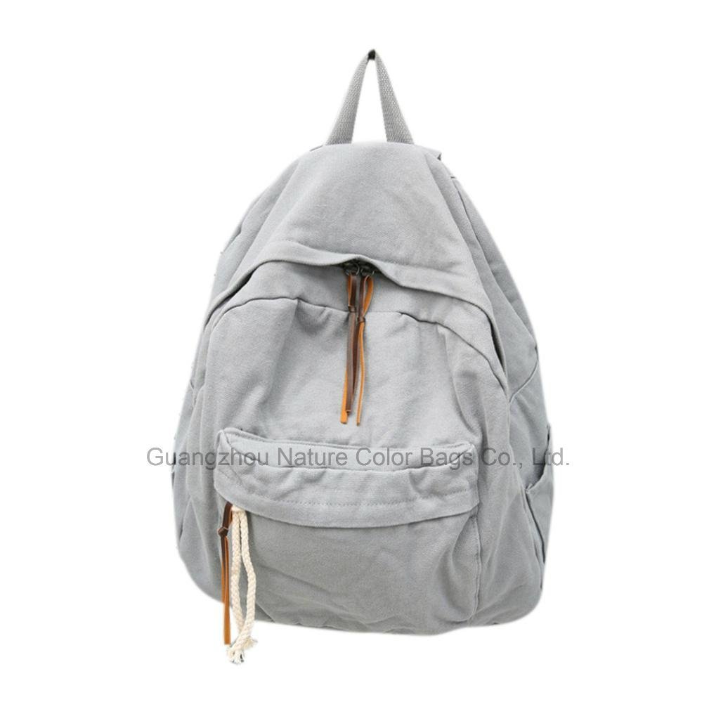 Students Fashion Casual Canvas Backpack for Campus