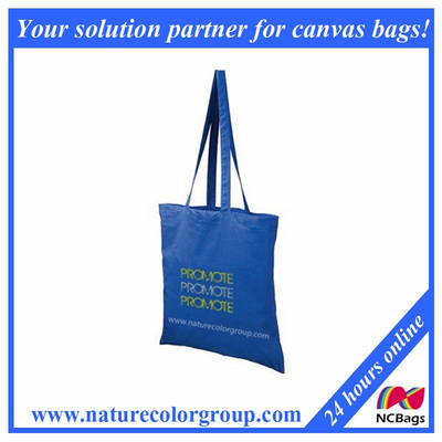 Colored Cotton Tote Shopping Bag