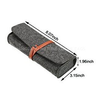 FLB-022 Felt cosmetic case daily toiletry case pencil case
