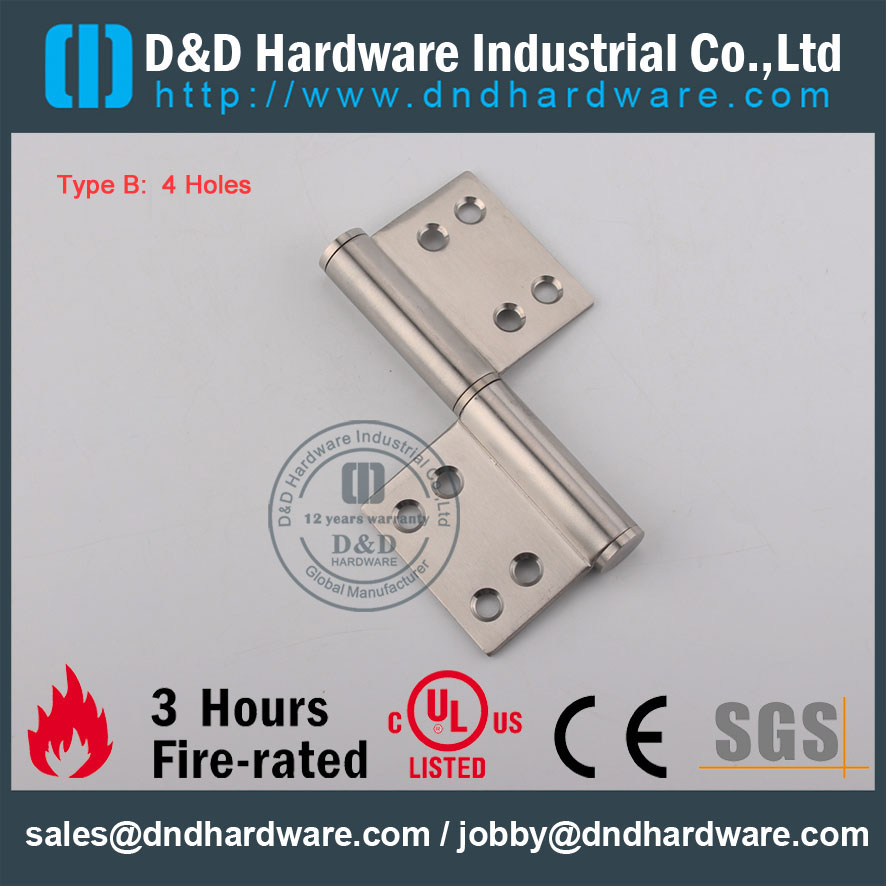 Acessórios de porta de hardware D & D acessórios de aço inoxidável DDSS030_B