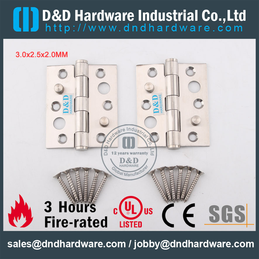 D & D hardware-porta hardware de segurança de aço inoxidável DDSS014