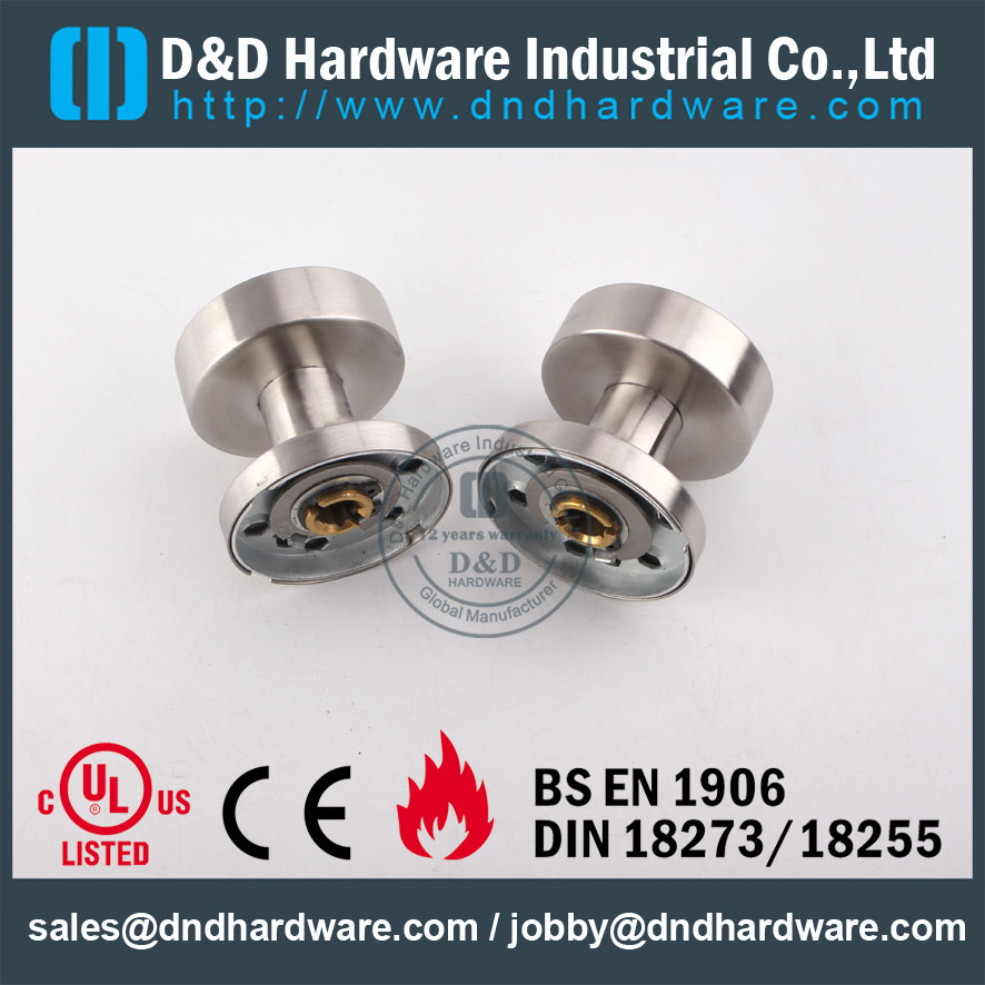 D & D Hardware-Metal Door Stainless steel Berongga menangani DDTH029