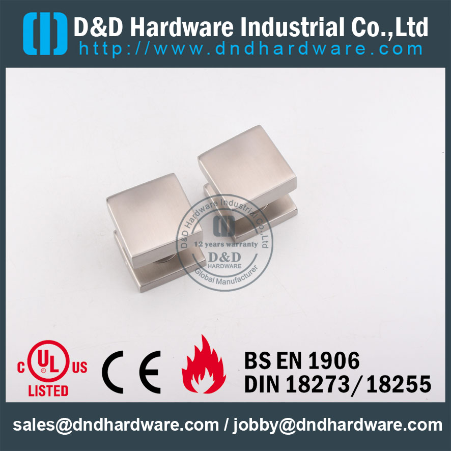 Grade 316 Hollow Square Shape Internal Door Knob untuk Pintu Kamar Mandi-DDTH030