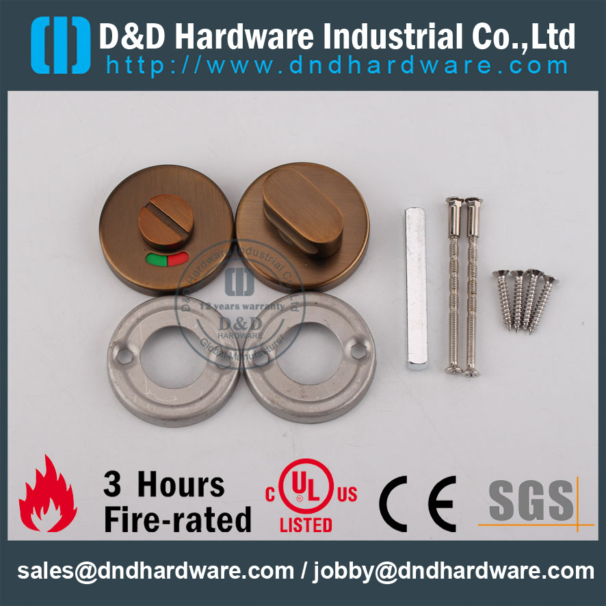 Hardware D & D Hardware-Architectural Thumb Turn com Indicador DDIK002