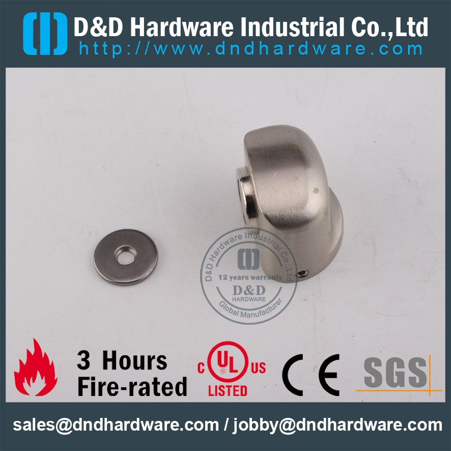 Batente de porta decorativo magnético liga de zinco para a porta interna do toalete - DDDS032