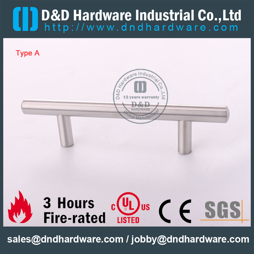 DD Hardware-Design Decorativo Europa SS304 Puxador para móveis DDFH001
