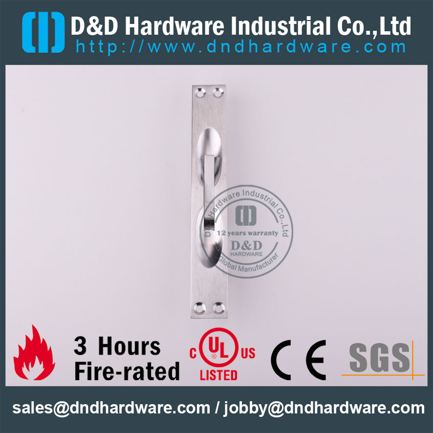 用于入口金属门的黄铜安全平头螺栓锁 -DDDB010