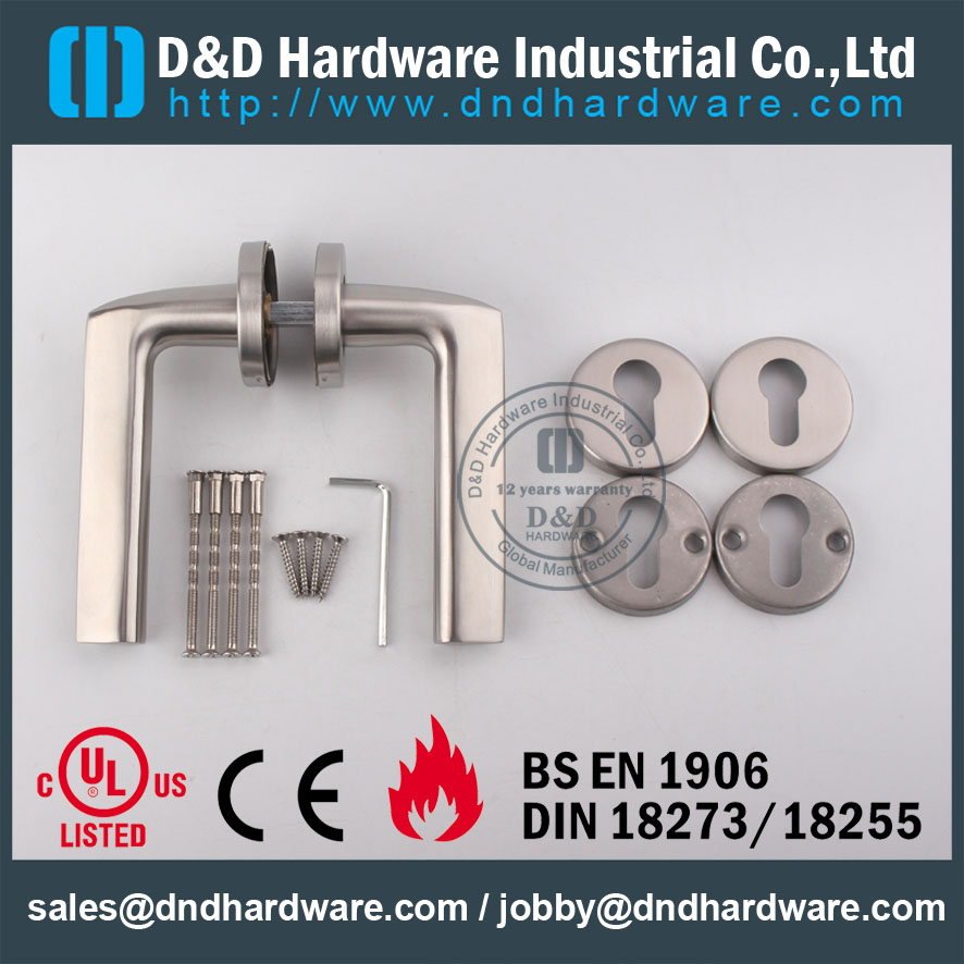 D & Perangkat Keras - Sertifikat CE Kunci Pintu Stainless Steel menangani DDSH016