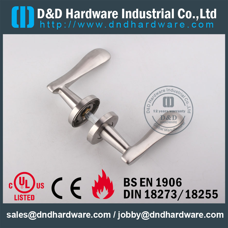 D & D Hardware-Puxador de alavanca de metal com CE DDSH014