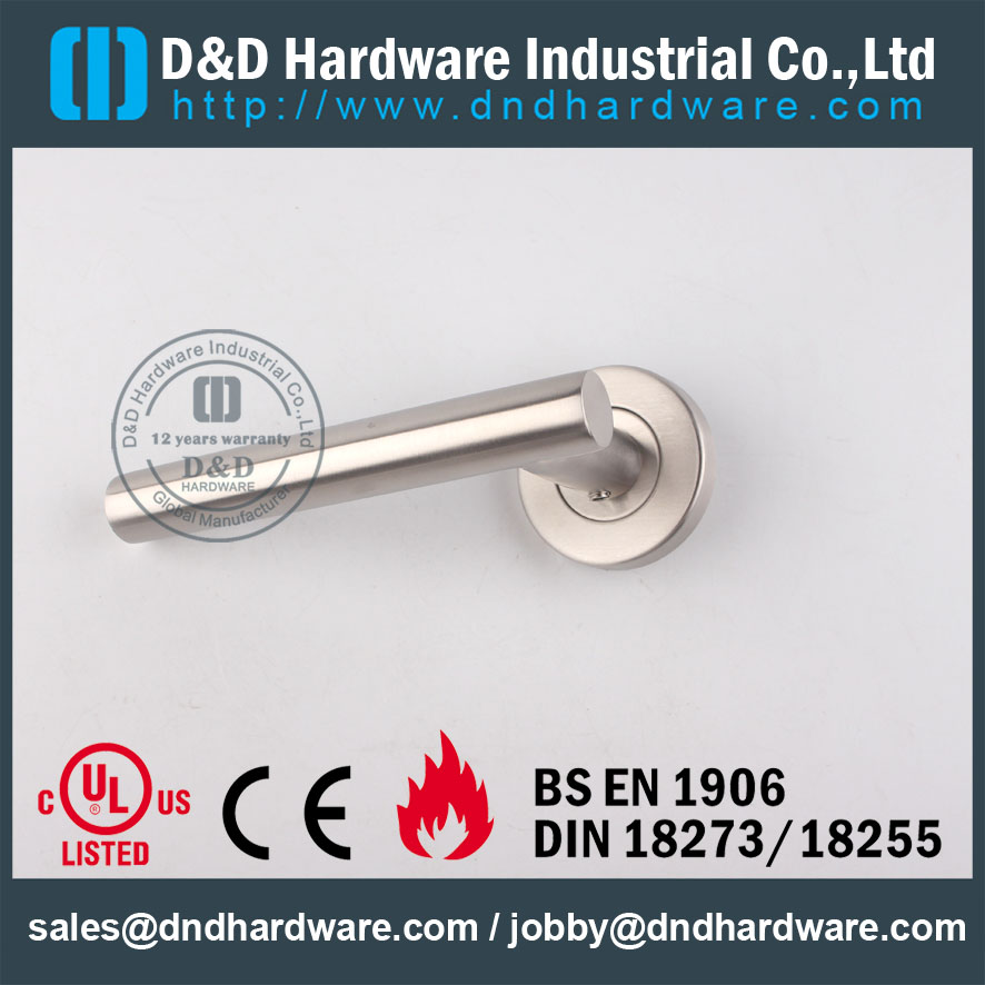 D & D; Hardware-EN 1906 Puxador da porta para proteção contra incêndio DDTH009