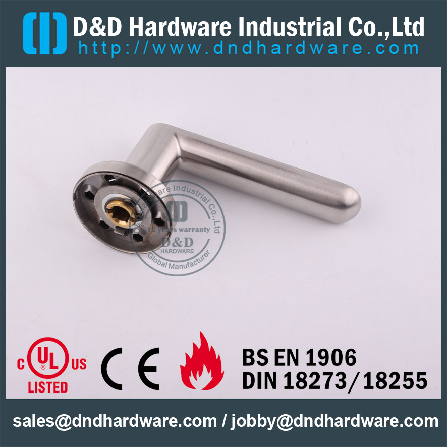 D & D Hardware-Interior Moderno SS304 Alavanca Sólida DDSH009