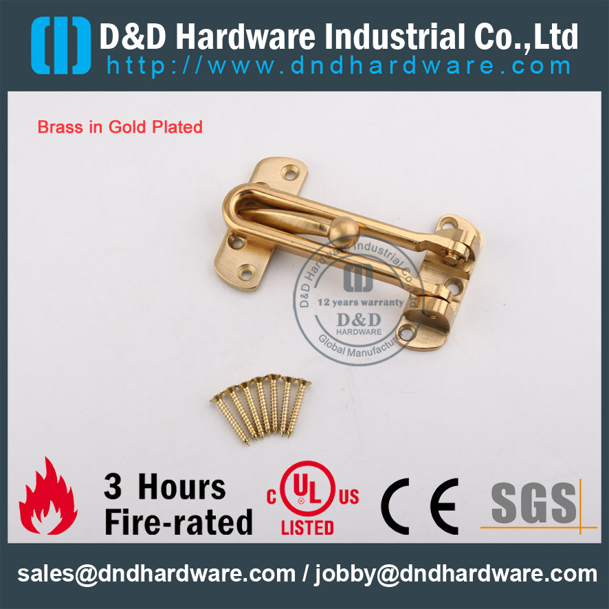 D & D Hardware-Decorativo Design Liga de zinco Guarda de porta DDDG001
