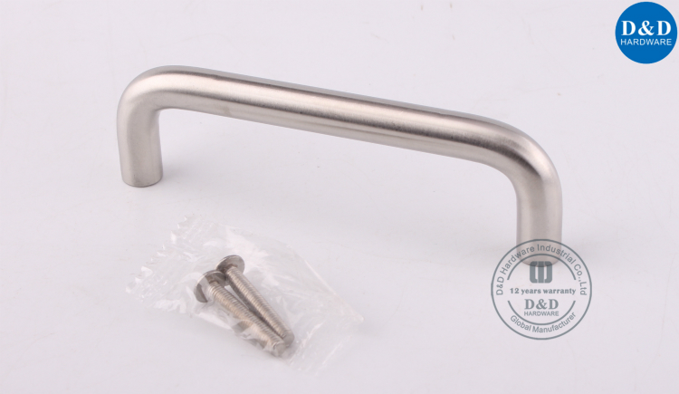 O armário de aço inoxidável da forma de U do polonês da categoria 316 Puxa-D & o hardware de D