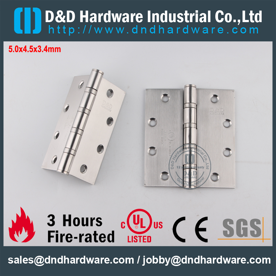 Fogo de aço inoxidável por porta de hardware de D & D