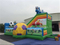 RB01016 (10x7x6m) Inflatable football castle , Inflatable funcity with Slide