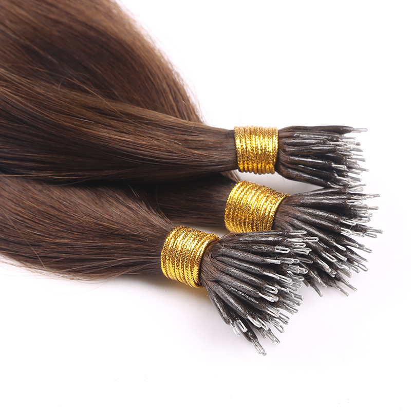 Nano Ring Hair Extensions Styling