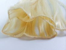 Hand Tied European Blonde Hair Weft