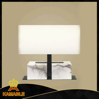 Мраморный материал дома современная настольная лампа для чтения (KAT6106)