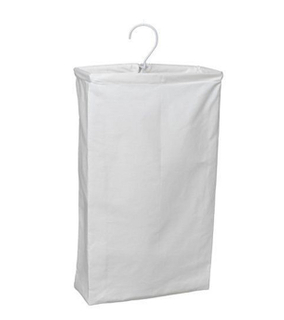 Household Essentials Hanging Cotton Canvas Laundry Hamper by Household Essential