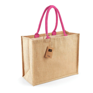 New Classic Jute Tote Natural Shopper Shoulder Bag