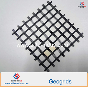 Geogrid de fibra de vidrio con glassfiber