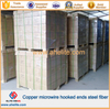Copper microwire hooked ends steel fiber