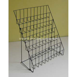 6 Tier Foldable Metal Wire Card Display Shelf (PHC109)