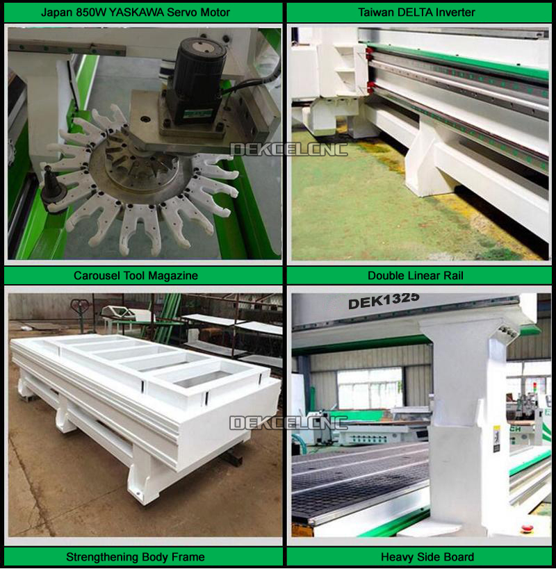 detalle de madera de la m&aacute;quina del ranurador del grabado del CNC del aluminio de la espuma del molde de 4 ejes