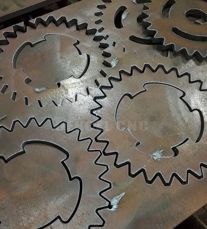 muestra de la cortadora del plasma del metal de 10m m