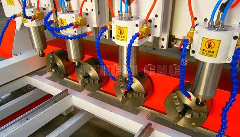 ranurador del CNC del cilindro