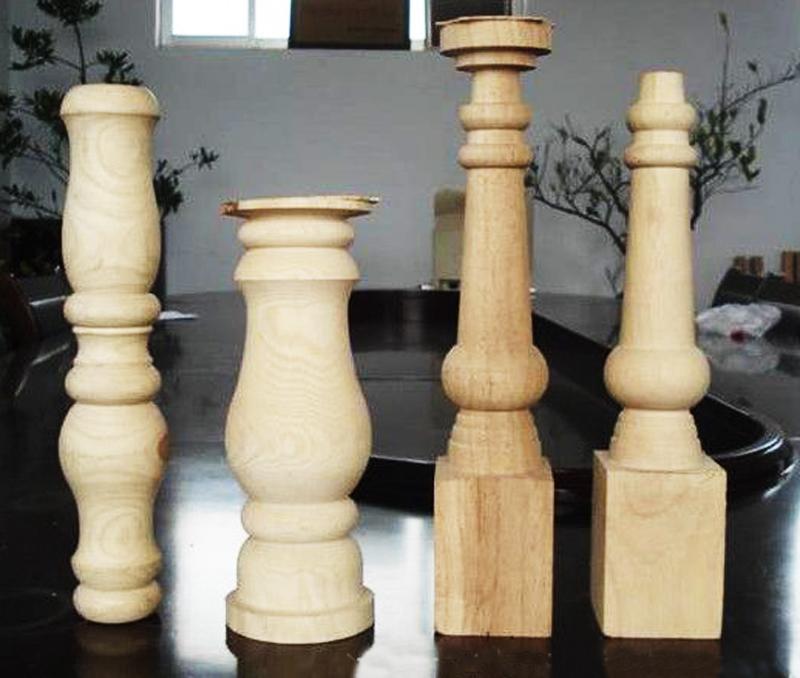 ranurador del CNC del cilindro para la pierna de madera