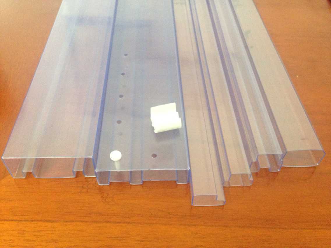 IC shipping tube for Electronic connector,small relay,terminal 