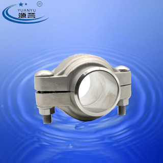 Stainless Steel Groove Pipe Coupling Clamp PN16 DN20-DN200