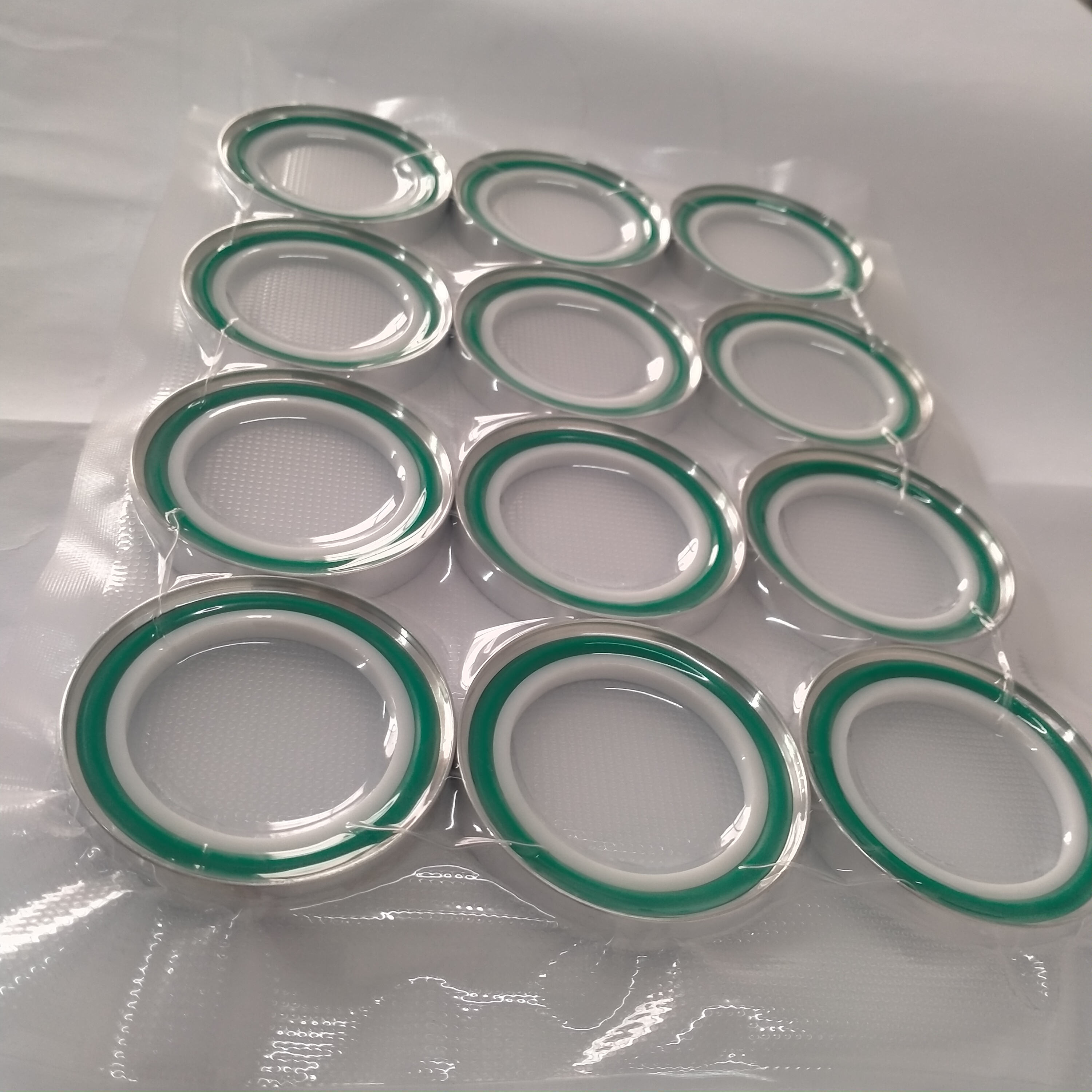  KF Vacuum PTFE Centering Aluminum Outering For Semiconductor Industry