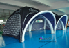 4X4m, 3X3M, 5X5M, 6X6M Inflatable Event Tent, Inflatable Exhibition Marquee, Advertising Inflatable Air Gazebo Tent with Front Roof