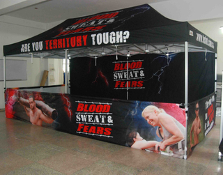 Promotion Display High Quality Aluminum Alloy POP up Tent Printing