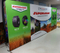 8*20FT Straight Fast Tradeshow Exhibition Tension Polyester Fabric Banner Displays