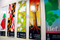 Indoor Vertical Hang Wall Decoration PVC Vinyl Banner For Advertising
