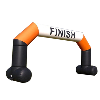 Advertising Inflatable Archway, Start/Finish Line Inflatable Sport Arch With Sticky Banners
