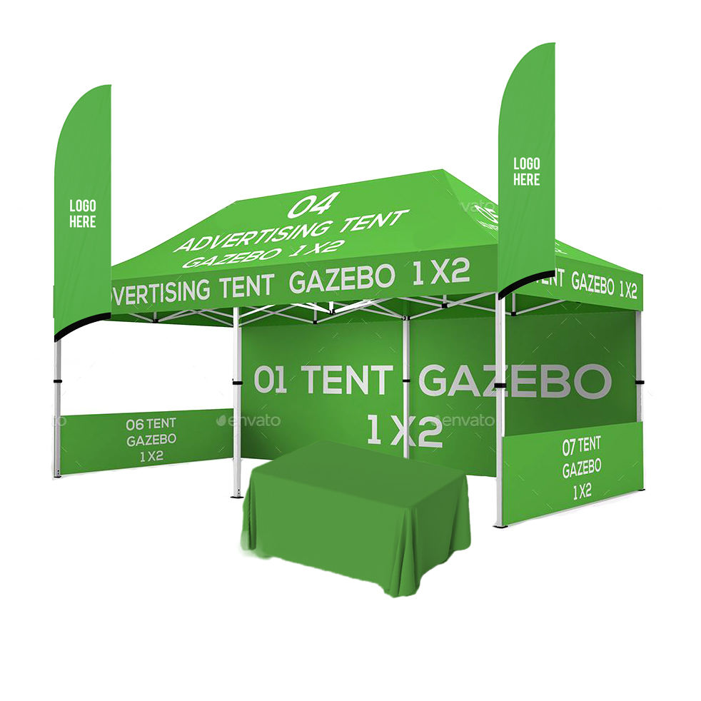 10X10 Customized Trade Show Canopy Promotion Tent With Frame