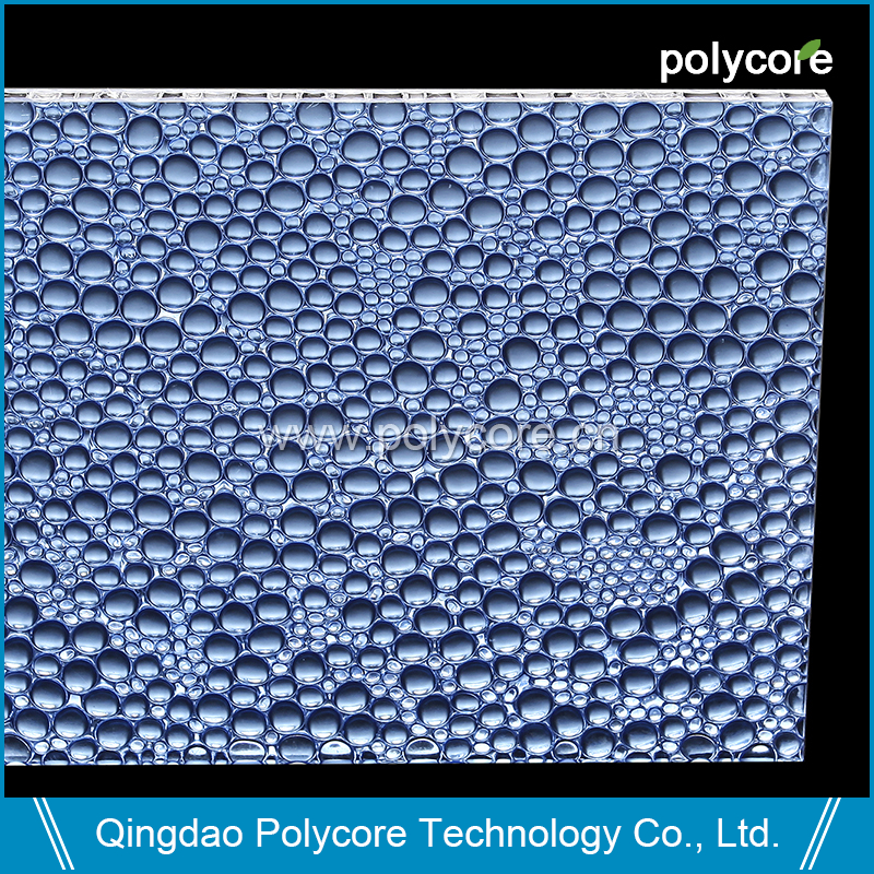  最新的轻巧防水防火装饰PC蜂窝状三明治面板 