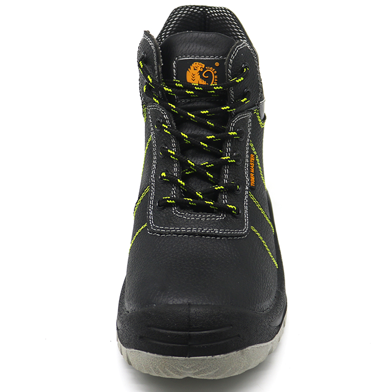 Oil And Slip Resistant Construction Safety Shoes Steel Toe Cap