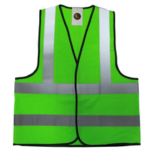 Green 120 Grams Polyester High Visibility Reflective Safety Vest